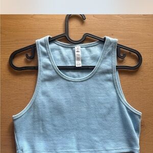 ALO Yoga Light Blue Tank Top